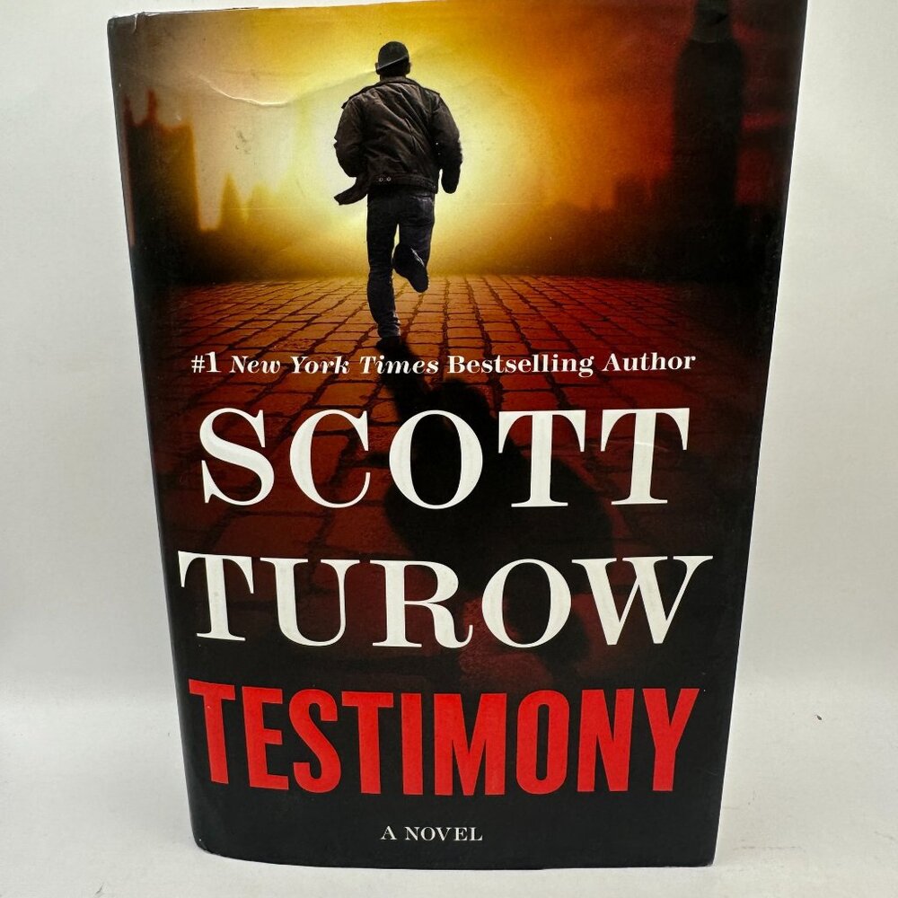 Scott Turow "Testimony" Hardcover Novel